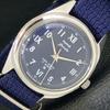 USED HMT JANATA INDIAN MENS HAND-WINDING BLUE COLOR DIAL WATCH A432768-2 R113-a432768