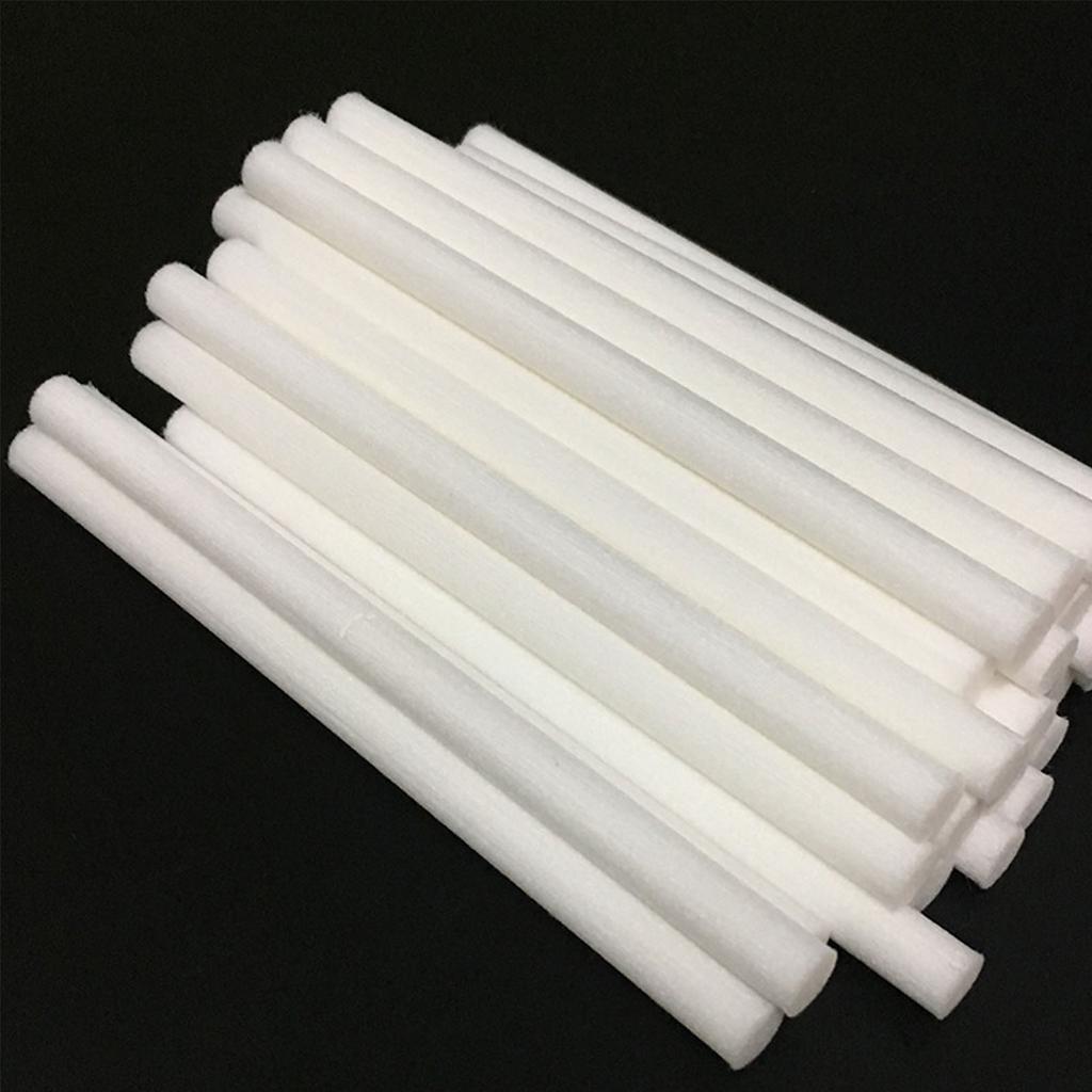 10 шт./упак. Сменный фильтр для увлажнителя воздуха Хлопковый губчатый стержень Подходит для USB аромадиффузора Распылитель тумана Увлажнитель воздуха Очистить