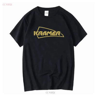 Черная футболка с логотипом Kramer для мужчин и женщин