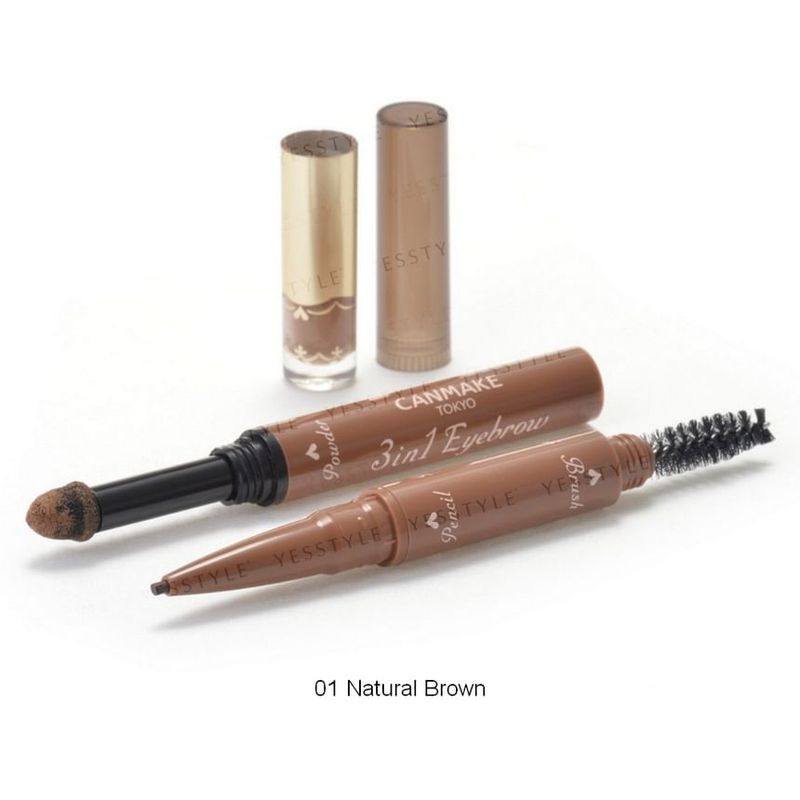 Canmake - 3 In 1 Eyebrow