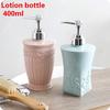 400ml Bathroom Liquid Soap Holder Facilities Press Bottle Dispensador for Shampoo