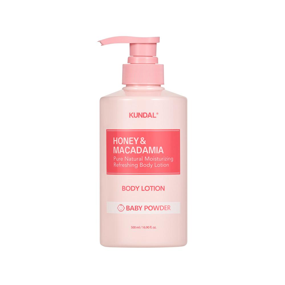 KUNDAL Набор Pure Body Wash 500 мл + Body Lotion 500 мл, корейская косметика с приятным ароматом