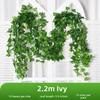 Lifelike Appearance Faux Hanging Plants Plastic Artificial Ivy Garlan  Home Wall Decor