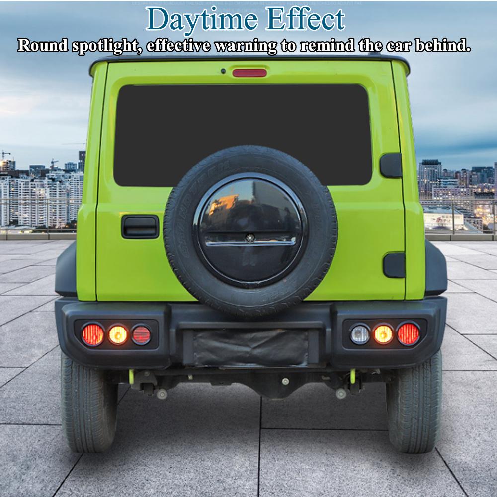 Задний фонарь автомобиля, декоративная крышка для Suzuki Jimny JB64 JB74 2022 2023, капоты для внешних ламп