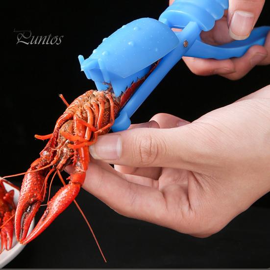 2 шт. Инструмент для чистки креветок, ракоочиститель для крабовых креветок, машина для чистки раков, безопасный кухонный инструмент для чистки морепродуктов
