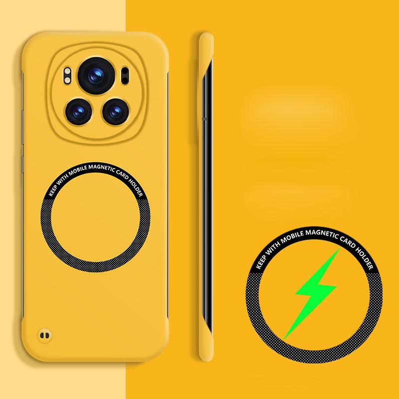 Для Magsafe Магнитный безрамочный жесткий чехол для телефона Honor Magic 6 Pro Lite Magic6Pro Тонкий матовый жесткий противоударный чехол с беспроводной зарядкой Ультратонкий