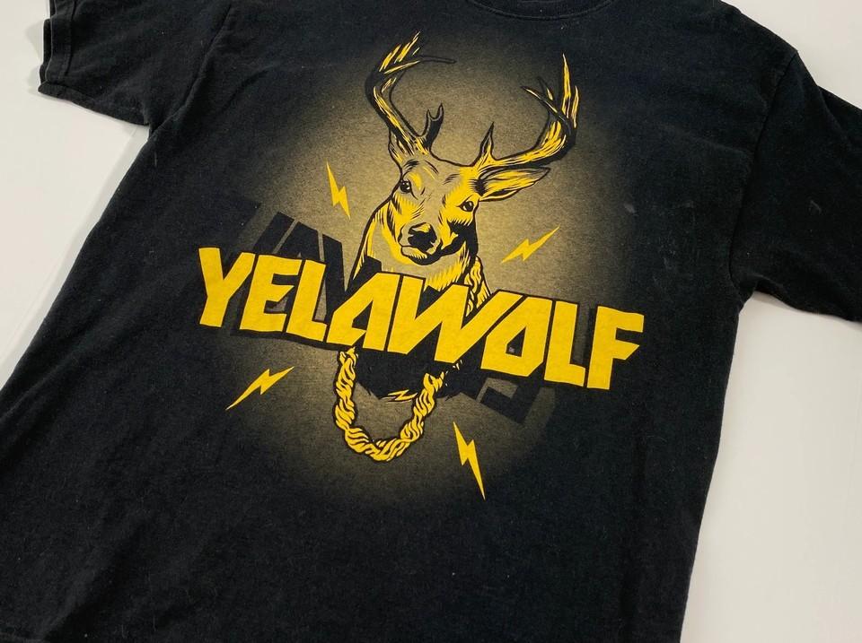 YELAWOLF DEER GOLD CHAIN T-SHIRT Gift family E357