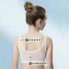 Summer girls underwear development period light sports vest middle and high school students fixed breathable mesh girls bra