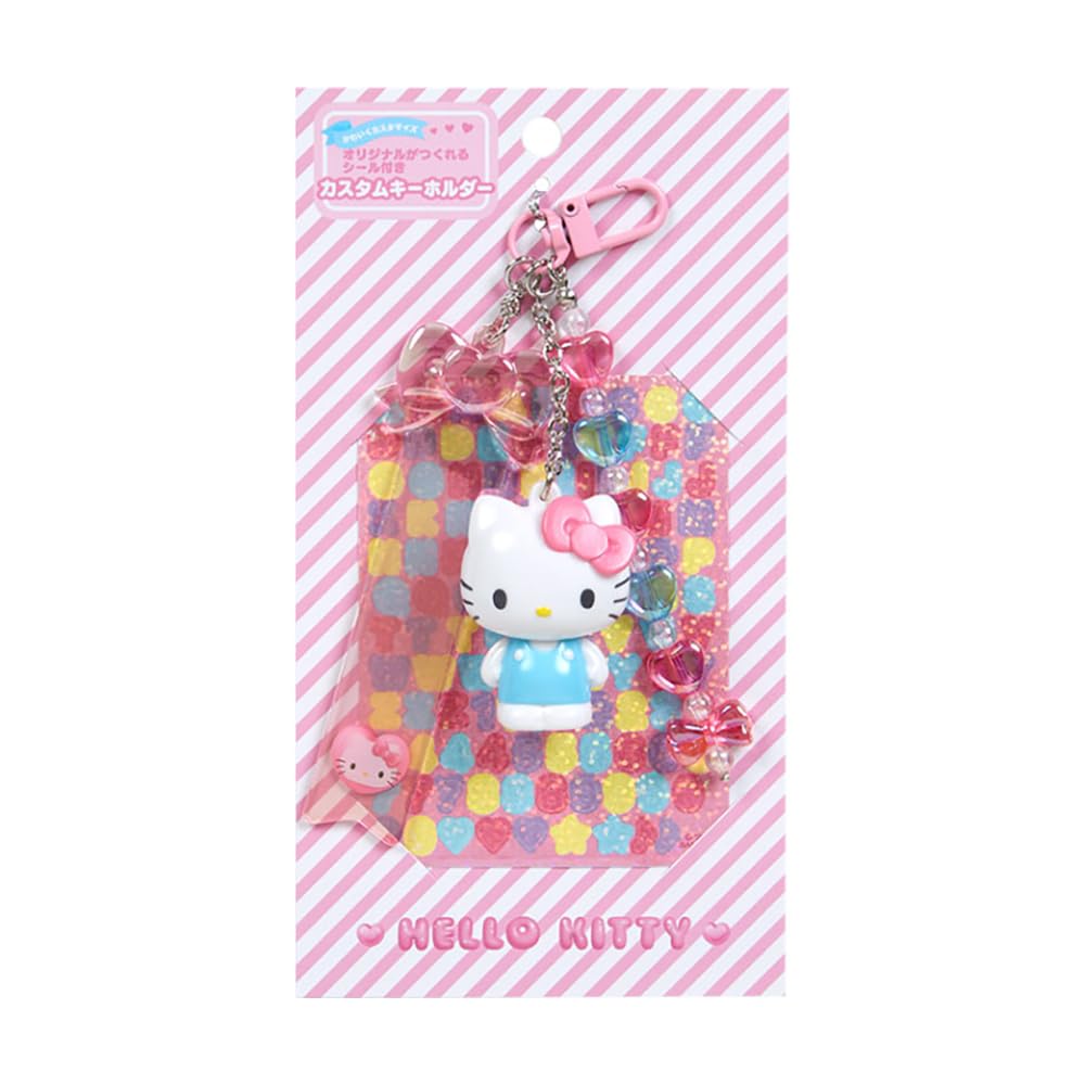 Sanrio Прозрачный брелок для ключей прозрачный и пухлый 3D Hello Kitty Hello Kitty 15 x 4 x 3 см Персонаж 297658