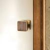 Single Side Single-tongue Lock Walnut Wood Hidden Door Lock Invisible Door Lock  Home Furniture