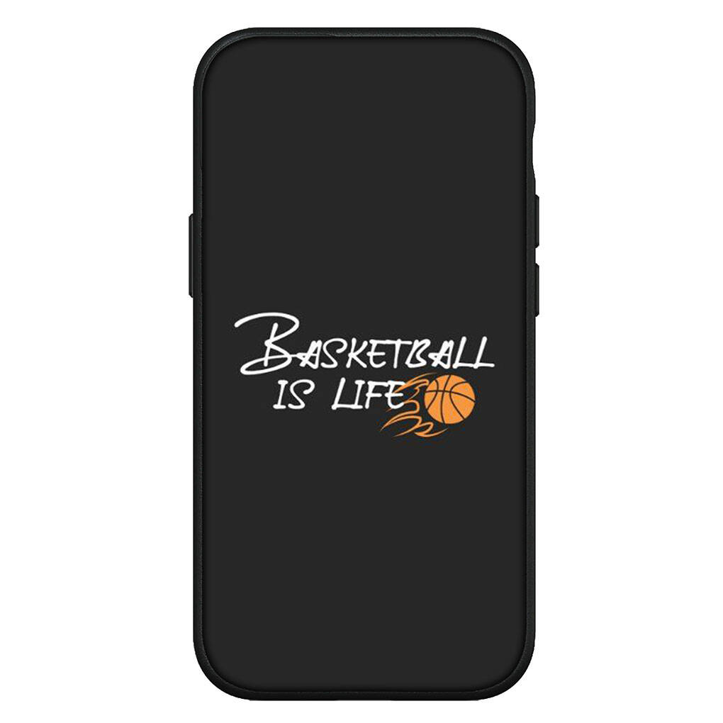 Чехол для iPhone 17 16 15 Xiaomi Poco Redmi Note 14 13 12 11 Pro Max 9 16e Samsung Galaxy S25 S24 S23 A05 A56OPPO Huawei Баскетбольный Спортивный Чехол для Телефона