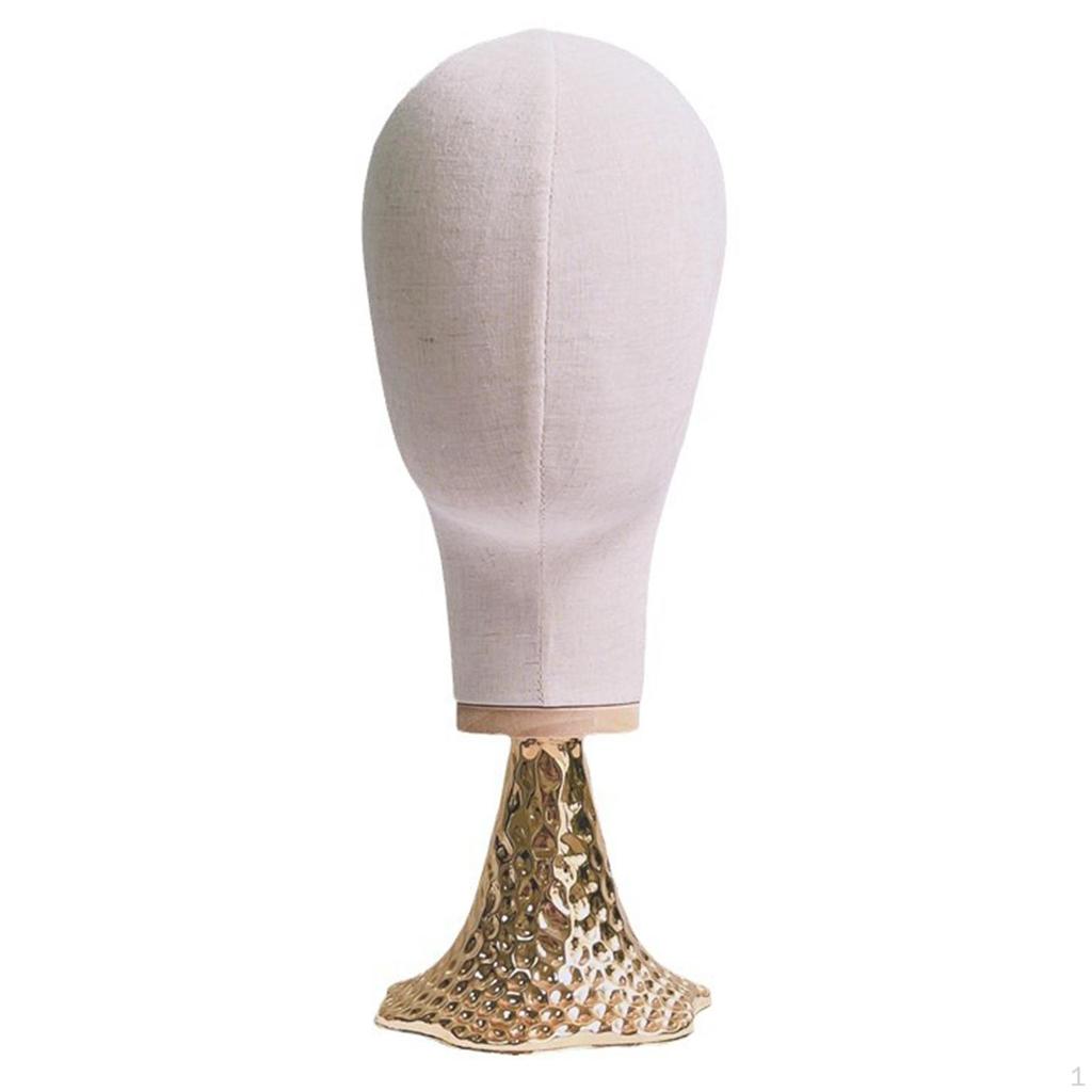 Mannequin Head Stand Hairpieces Display Hat for Personal Use