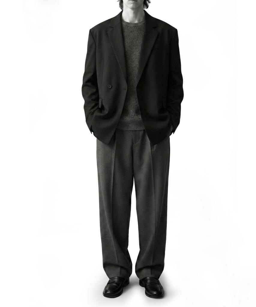 Earc Relaxed : Overlap Blazer