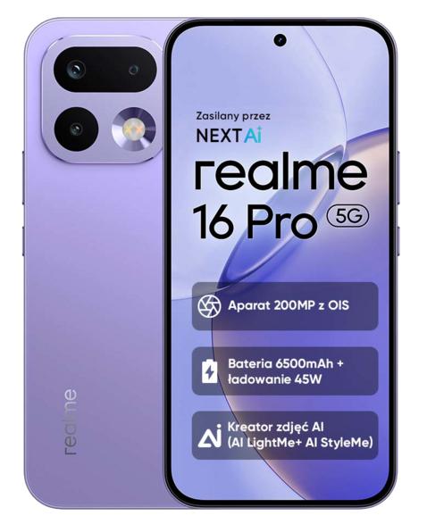 REALME 16 Pro 5G 8 GB/256 GB Purple