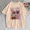 Moo Deng top tees female Breathable Y2k Vintage Gothic t shirt Pastel Vintage streetwear Classic kawaii anime