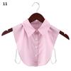 Vintage Detachable Cotton Clothes Accessories Shirt Fake Collar Lapel Blouse Top False Tie