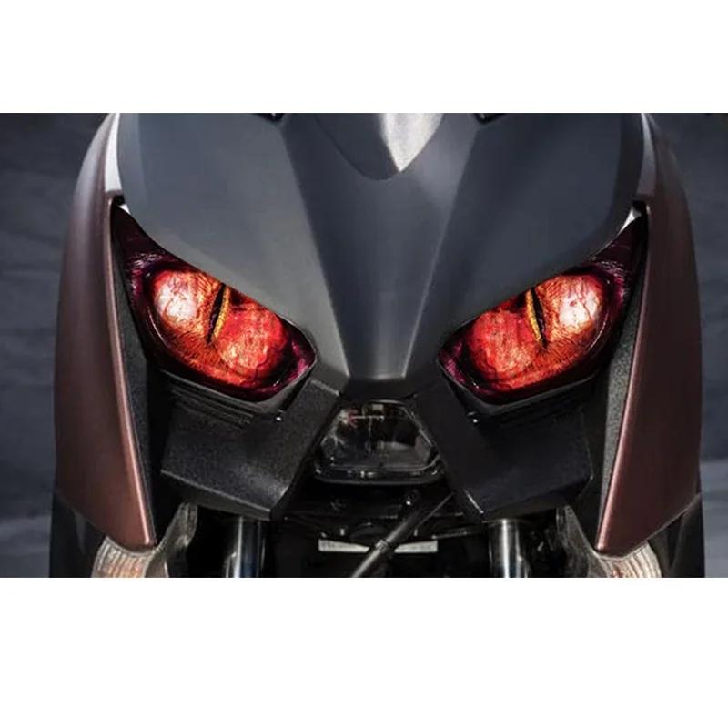 3D Eyes Headlight Decor Sticker For Yamaha Xmax 300 Xmax 250 2017 2018 2019 2020 Years Motorcycle Accessories Headlight Sticker