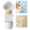 Cloud Shape Dog Water Dispenser 2 in 1 Pet Feeder Multipurpose Pet Drinking Bowl  Garden