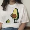 Avocado Women Vegan Femme Ulzzang 90S Harajuku Kawaii Vintage T Shirt Funny Tshirt Graphic T-Shirt Style Female Aesthetic Korean