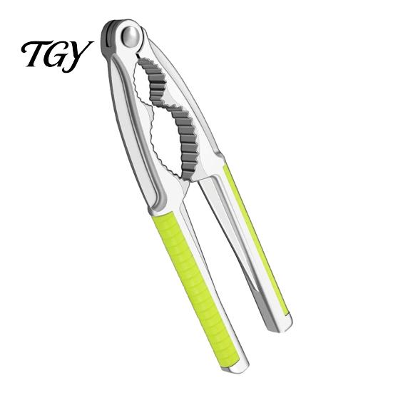 Nutcracker for Home Restaurant Nut Crackers All Nuts, Heavy Duty Pecan Cracker Tool Walnuts, Multi-purpose Seafood Shell Opener with Non-Slip