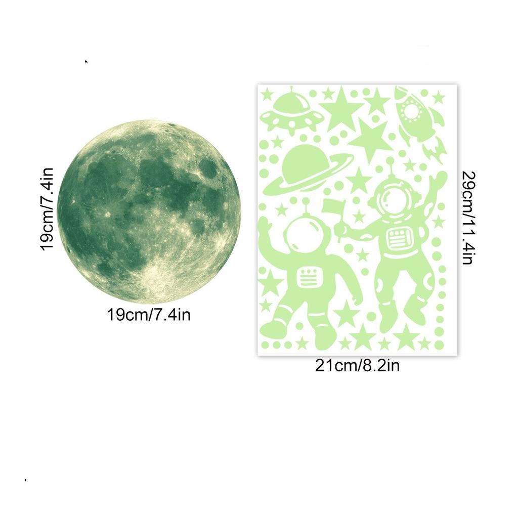 Luminous Dots Wall Stickers Fluorescent Home Children's Room Wall DIY Self-adhesive Decorative Glow In The Dark Stickers