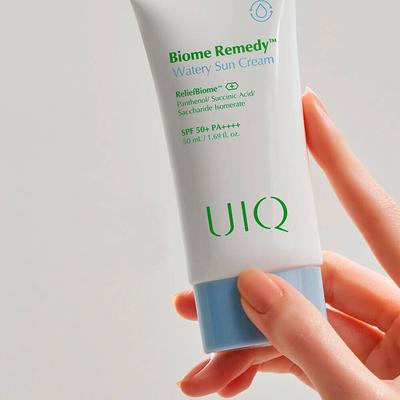 Biome Remedy Watery Sun Cream 50 мл SPF50+ PA++++, KBeauty, Корейская косметика, образец