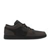 Jordan Air Jordan 1 Cow Leather, Leather Cushioning Abrasion Resistant Cushioning, Wear Resistant Low top 553558-093(Team695-)