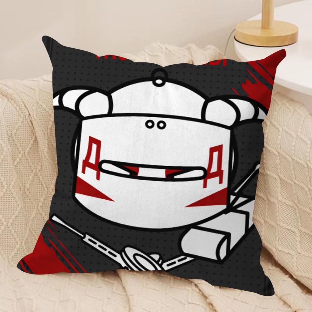Game DDOKKAEBIS Cushion Cover Soft Plush Fabric DoubleSided Printed Sofa Cushion Cover for All Seasons Home Decor Gift