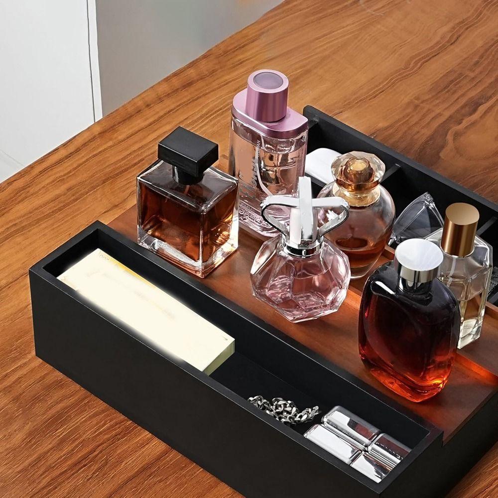 Large Capacity 3 Tier Cologne Display Stand Stepped Type Perfume Display Rack Living Room