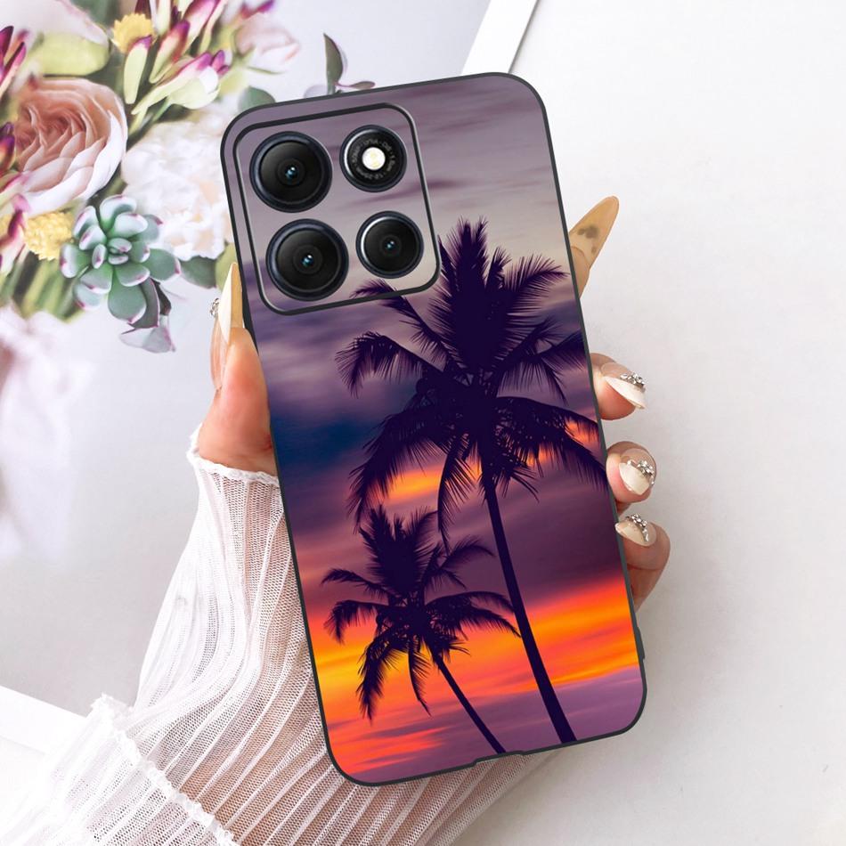 For Motorola Moto G86 Power Cool Dragon Tiger Pattern Phone Case For Moto G86 G86Power Black Silicone Soft Covers Bumpers