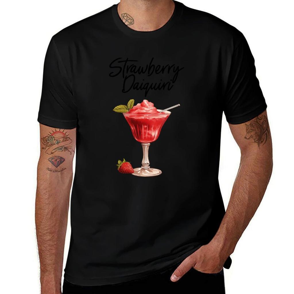 Strawberry Daiquiri Tshirt Plus Size Everyday Tee Shirt