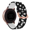 Силиконовый ремешок 20 мм для Samsung Galaxy Watch 4 5 6 40 мм 44 мм/5 Pro 45 мм/Watch4 Classic 46 мм 42 мм/Active 2 Браслет Ремешок с принтом