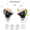 Мини-невидимый слуховой аппарат, усилитель звука, регулируемый объем, помощник по слуху для глухих