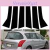 Для Peugeot Swtouring 6 шт. комплект 308 2007-2014 Наклейки на стойки кузова, центральные стойки, оконные стойки автомобиля Черные Авто Стайлинг Аксессуары