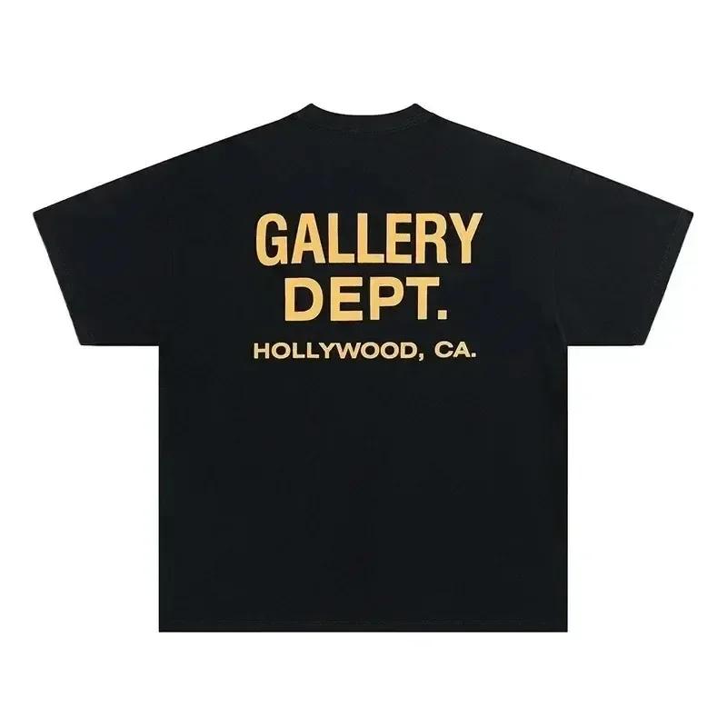 Винтажная повседневная футболка с круглым вырезом High Street с принтом Hollywood Gallery