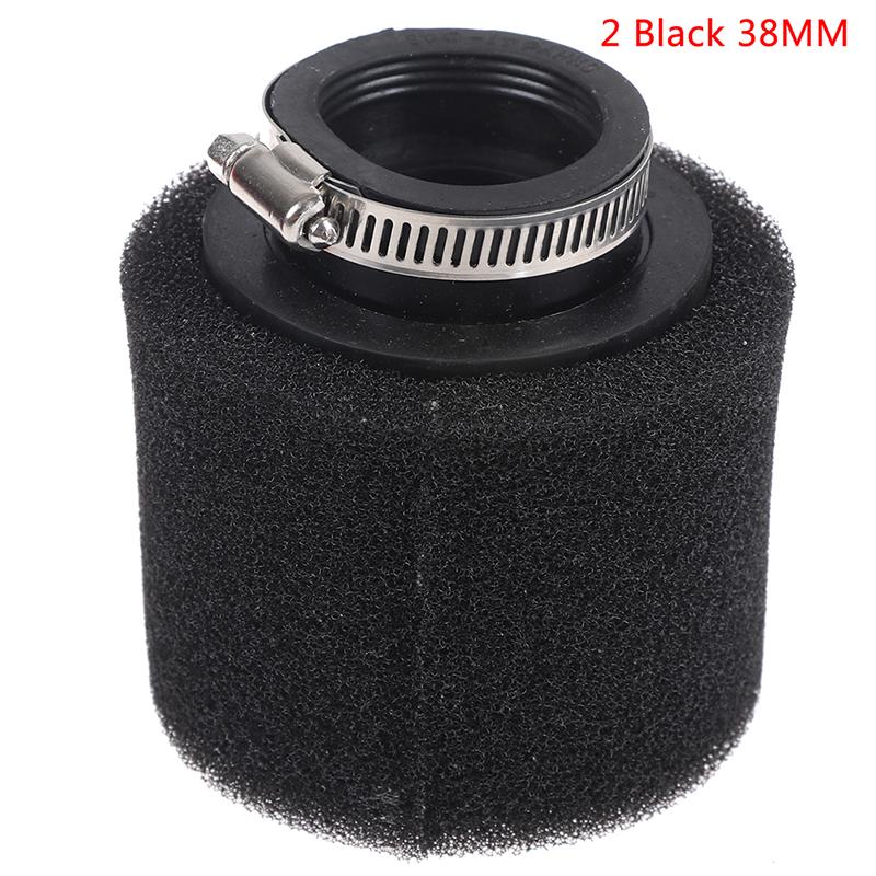 Straight Neck Foam Air Filter 30mm 39mm 40mm 42mm 46mm 50mm Sponge Cleaner Scooter Dirt Pit Bike Motorcycle Black/Red