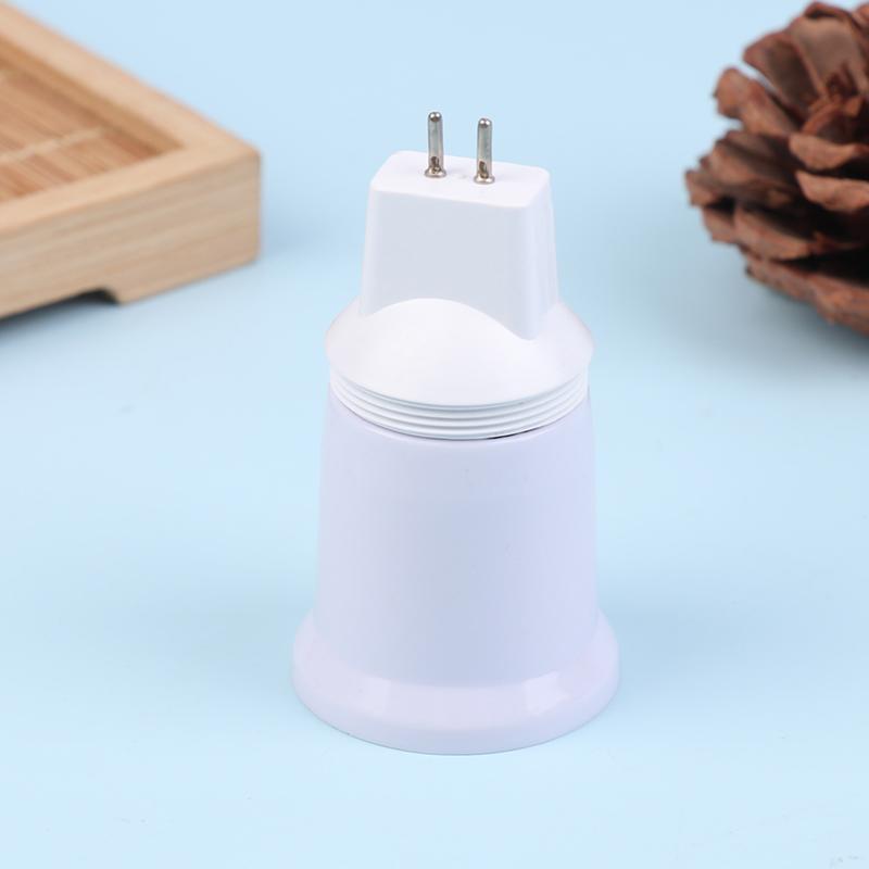 Патрон для лампы MR16 G5.3 с вилкой, замененный на резьбовой патрон, держатель лампы, переходник-конвертер, винтовой патрон