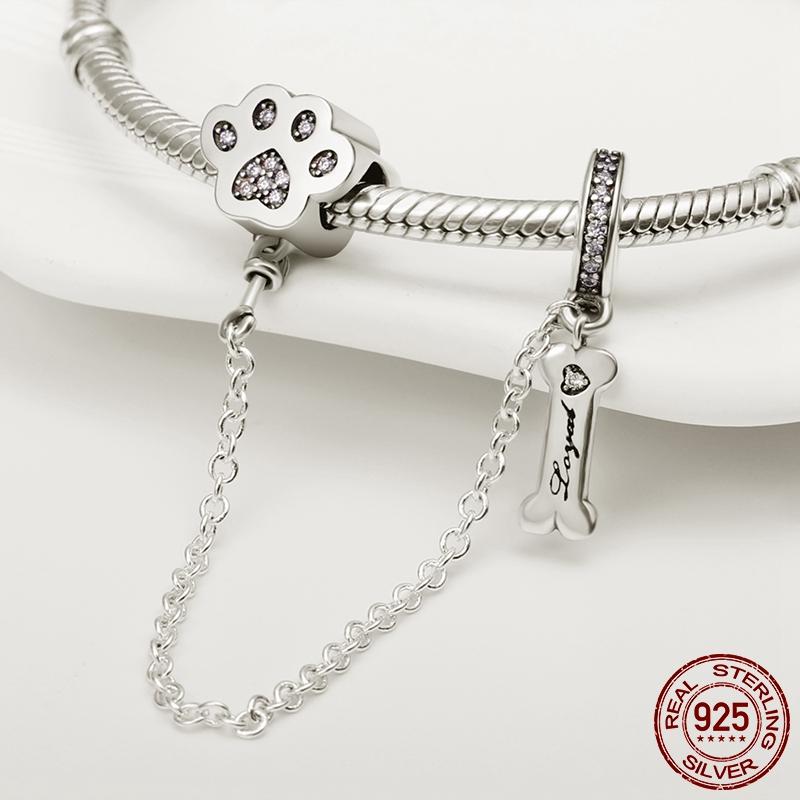 Застежка-зажим, цепочка-зажим из серебра 925 пробы, подвески-звездочки, бусины-стопоры, оригинальный браслет dora, оригинальные украшения своими руками