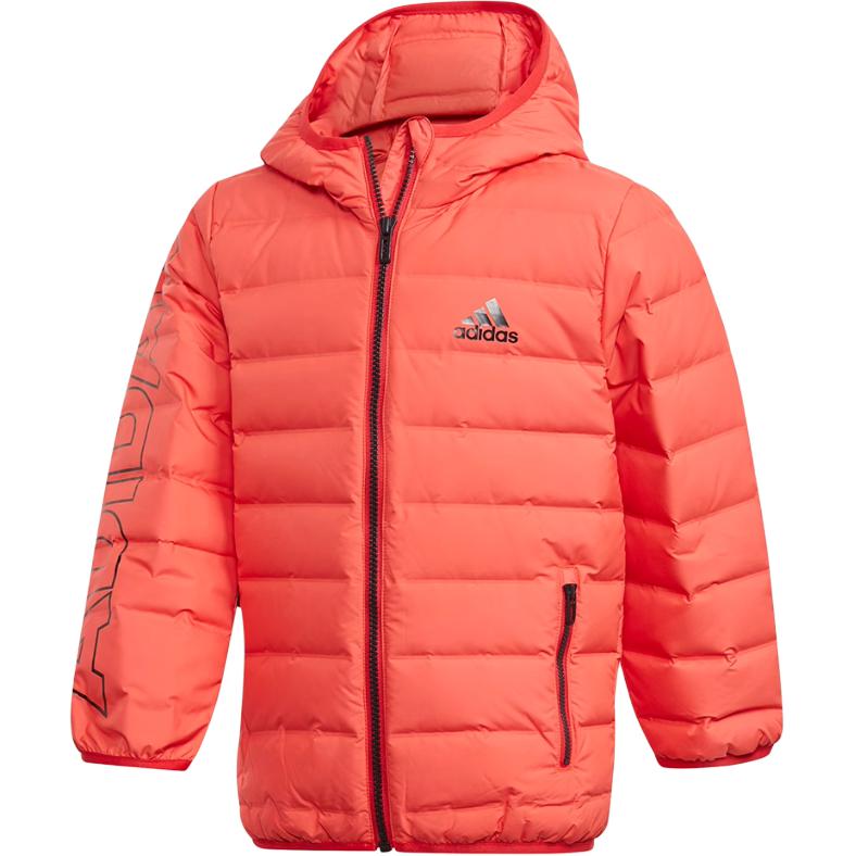 adidas Детские пуховики для детского сада с капюшоном, утолщенные GG3630