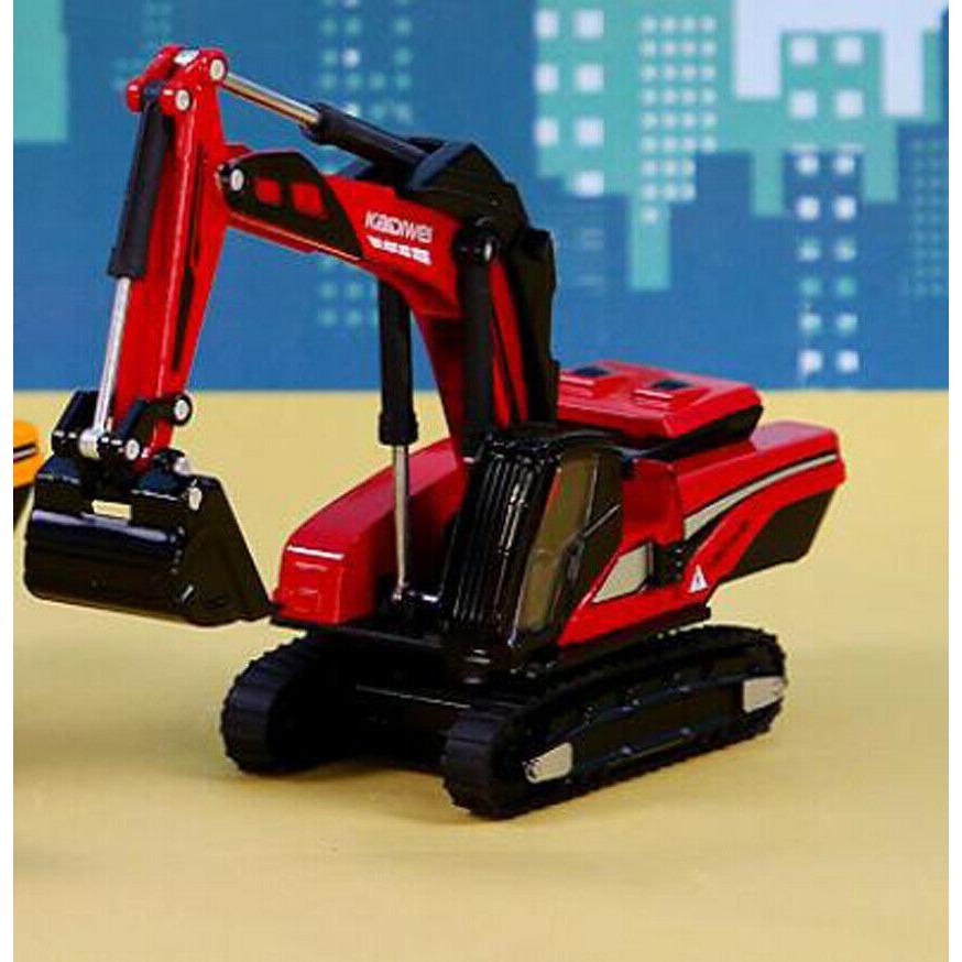 1/87 мини-экскаватор из сплава, модель для детей и взрослых, статическая игрушка Clawer, инженерный автомобиль, имитационная модель автомобиля, коллекция, подарок для детей