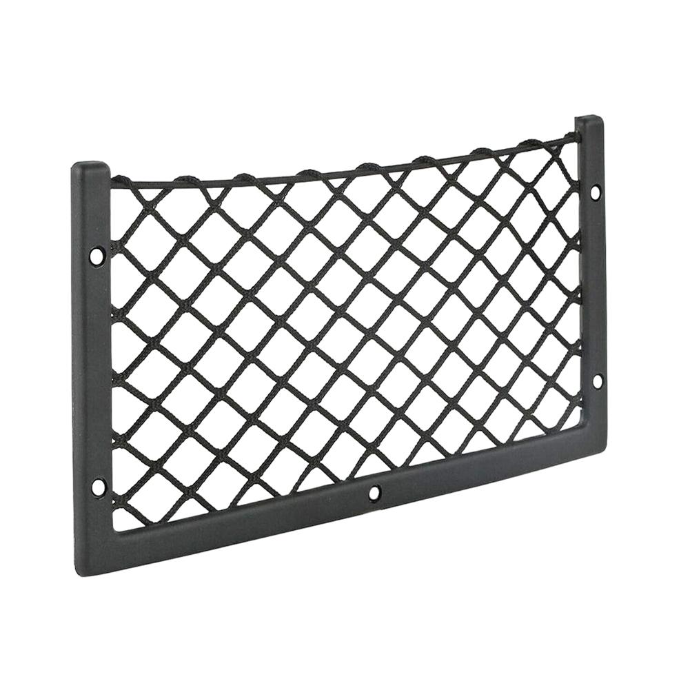 Car Seat Back Storage Net Elastic Cargo Storage Shelf Driver Storage Netting Pouch Cargo Tissue Purse Holder for RV Truck Lorry