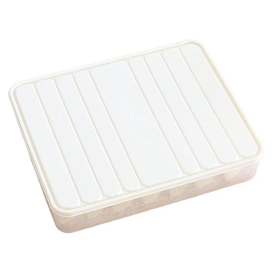 Ящик для хранения пельменей, большая емкость, органайзер для холодильника, прозрачный ящик для хранения продуктов для домашней кухни