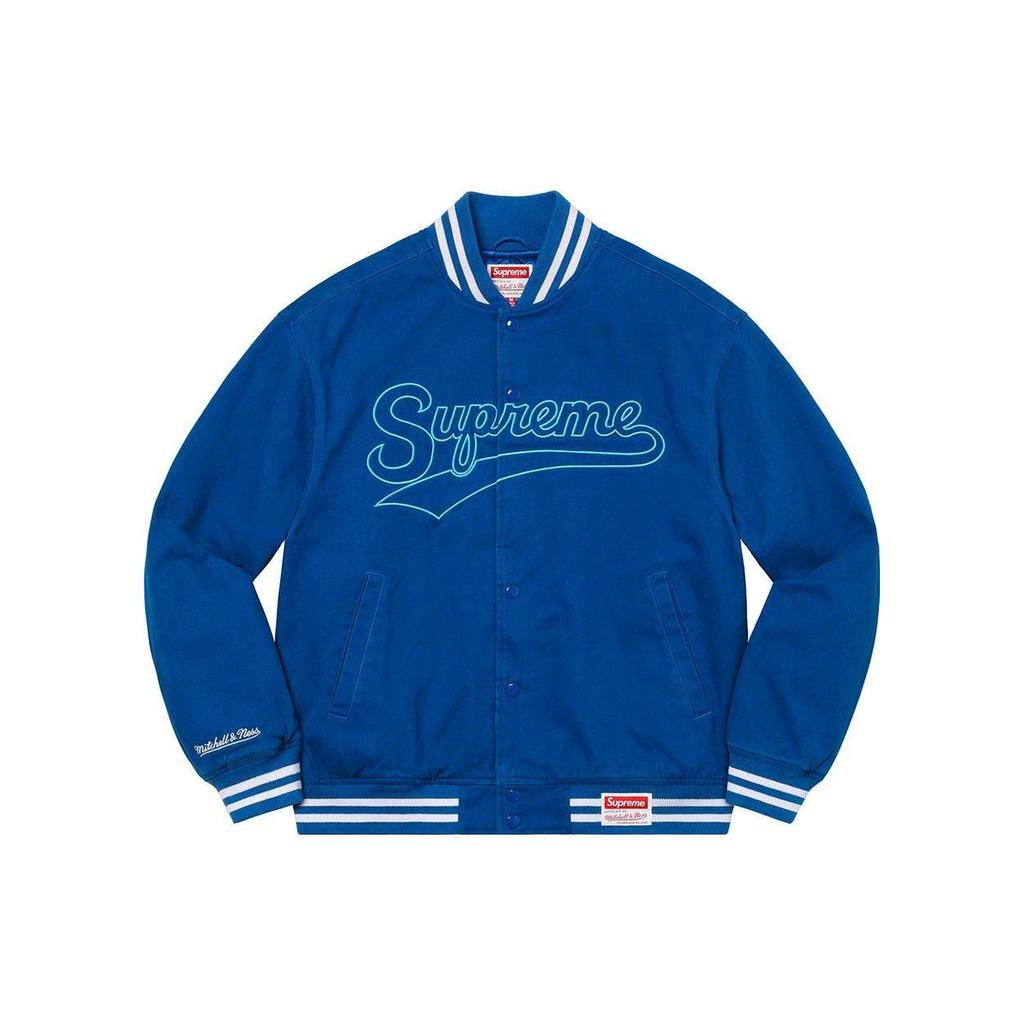 Supreme Mitchell & Ness Doughboy Twill Varsity Jacket SUP-FW22-716