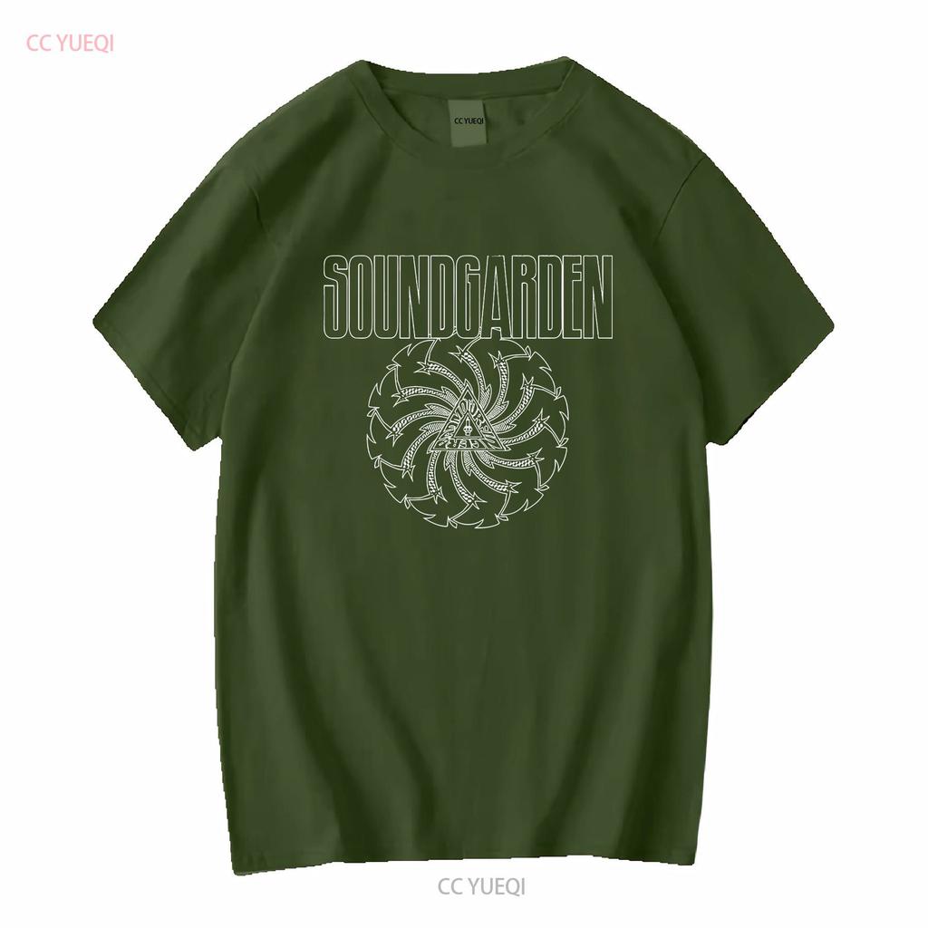 Soundgarden Badmotorfinger Rock Chris Cornell OFFICIAL T Shirt Unisexs long or short sleeves vintage Washed designer clothes