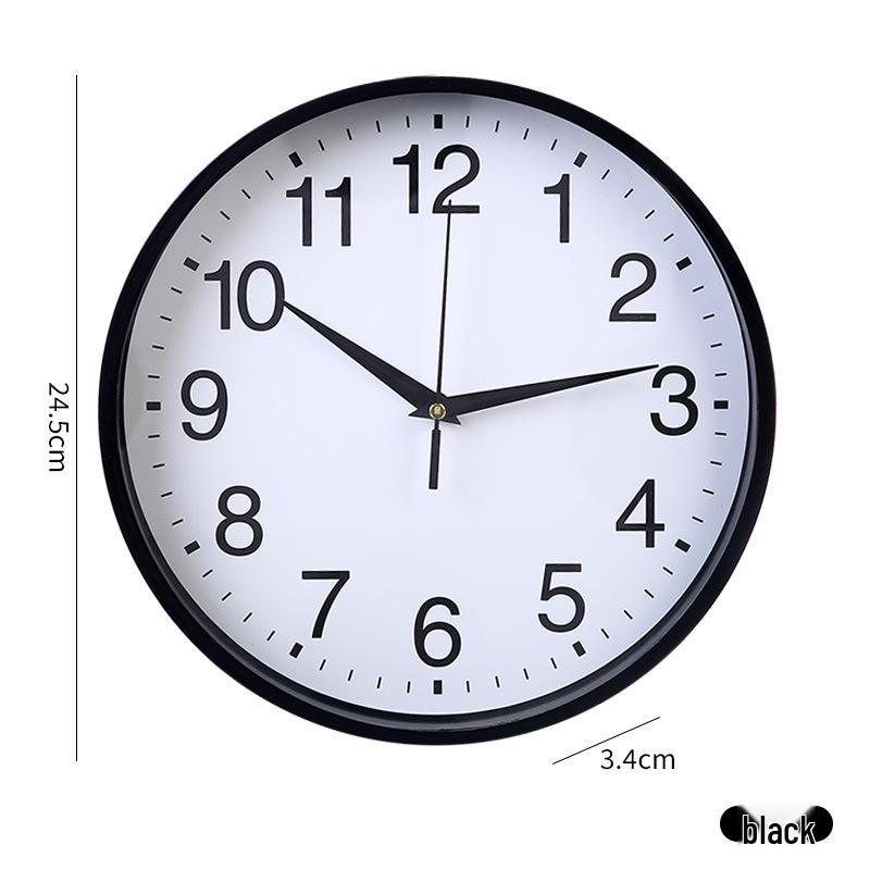 Круглые роскошные настенные часы для гостиной, спальни, отеля