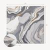 Self-Adhesive Tiles with Graphics for Dining Room PVC Abstract Waves and Veins 9x30x30 cm