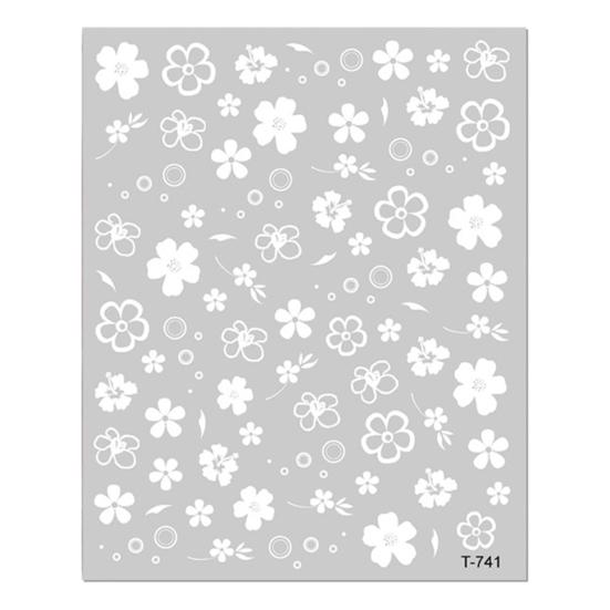 Украшение ногтей, хорошая универсальная бумажная художественная наклейка, легко очищаемая наклейка для ногтей для женщин