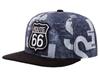 Sproutsy ROUTE66 Baseball Casual and Stylish for Flat Cap Men's Cap, Outdoors, (Blue)