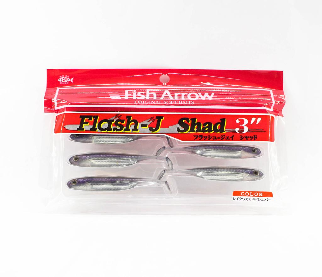 Fish Arrow Мягкая приманка Flash J Shad 3 дюйма 7 штук в упаковке #25 (4087)
