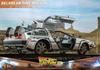 Шедевр фильма Назад в будущее ЧАСТЬ 3 Delorean Time Machine Scale Vehicle 1/6